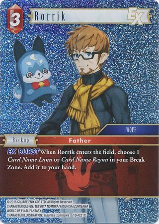 Final Fantasy Opus X 10-021 Rorrik Foil