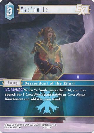Final Fantasy Opus X 10-022 Yve'noile