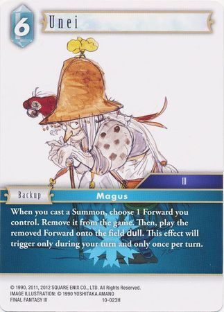 Final Fantasy Opus X 10-023 Unei