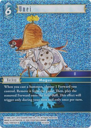 Final Fantasy Opus X 10-023 Unei Foil