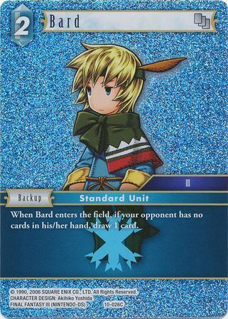 Final Fantasy Opus X 10-026 Bard Foil
