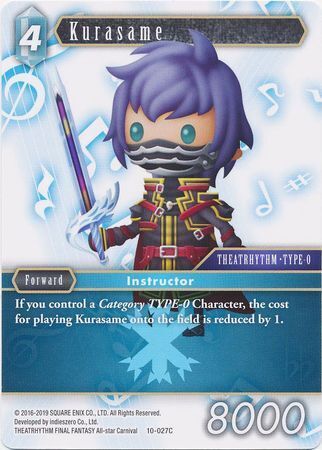 Final Fantasy Opus X 10-027 Kurasame