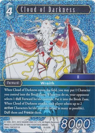 Final Fantasy Opus X 10-028 Cloud of Darkness Foil