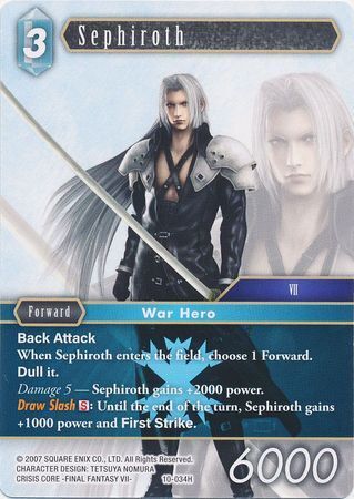 Final Fantasy Opus X 10-034 Sephiroth