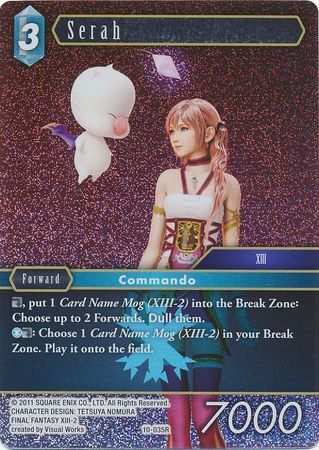 Final Fantasy Opus X 10-035 Serah Foil