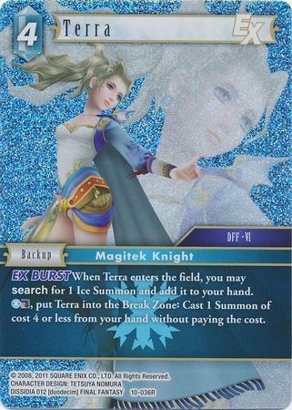 Final Fantasy Opus X 10-036 Terra Foil