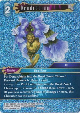 Final Fantasy Opus X 10-037 Dendrobium Foil