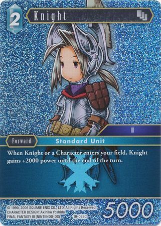 Final Fantasy Opus X 10-038 Knight Foil