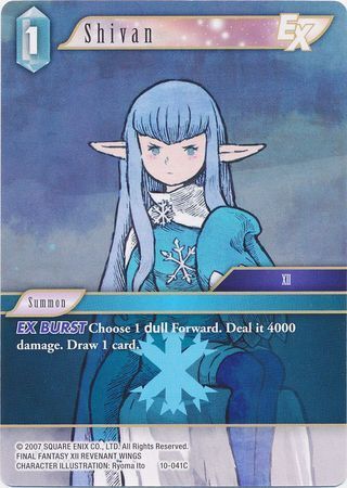 Final Fantasy Opus X 10-041 Shivan