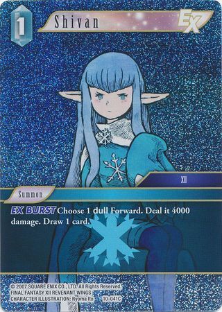 Final Fantasy Opus X 10-041 Shivan Foil