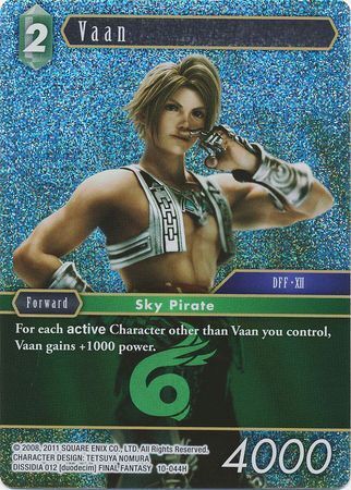 Final Fantasy Opus X 10-044 Vaan Foil