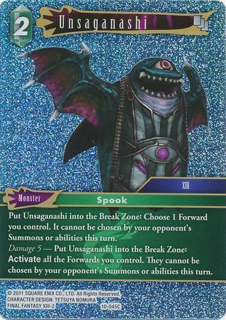 Final Fantasy Opus X 10-045 Unsaganashi Foil