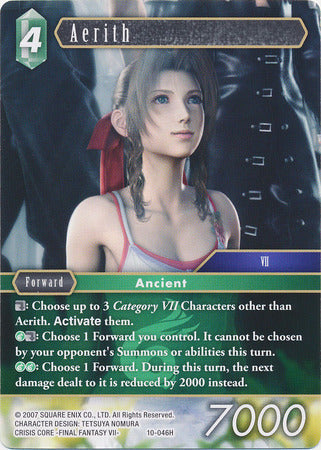 Final Fantasy Opus X 10-046 Aerith