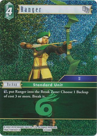 Final Fantasy Opus X 10-049 Ranger Foil