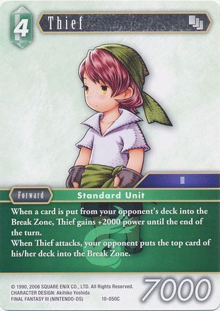 Final Fantasy Opus X 10-050 Thief