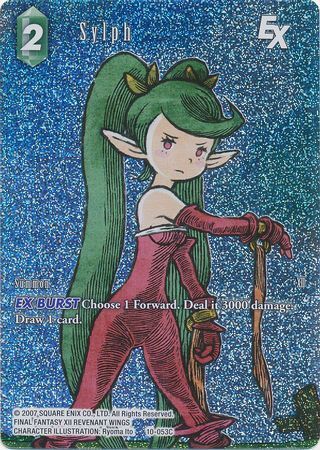 Final Fantasy Opus X 10-053 Sylph Full Art Foil