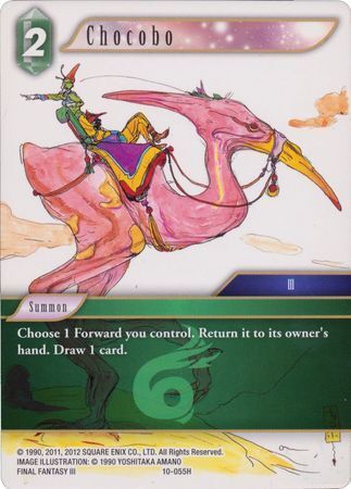 Final Fantasy Opus X 10-055 Chocobo