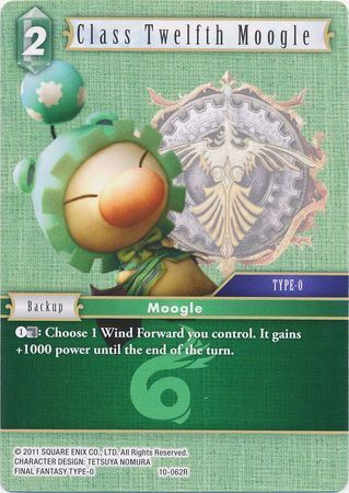 Final Fantasy Opus X 10-062 Class Twelfth Moogle