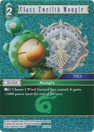 Final Fantasy Opus X 10-062 Class Twelfth Moogle Foil