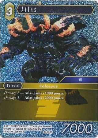 Final Fantasy Opus X 10-064 Atlas Foil