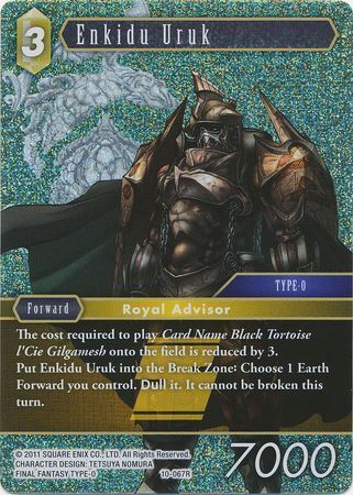Final Fantasy Opus X 10-067 Enkidu Uruk Foil