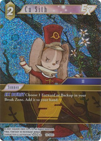 Final Fantasy Opus X 10-068 Cu Sith Foil