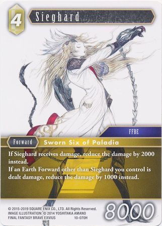 Final Fantasy Opus X 10-070 Sieghard