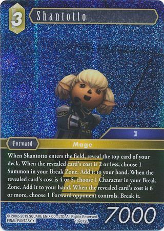 Final Fantasy Opus X 10-072 Shantotto Foil
