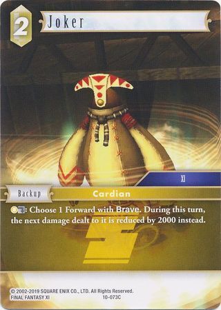 Final Fantasy Opus X 10-073 Joker