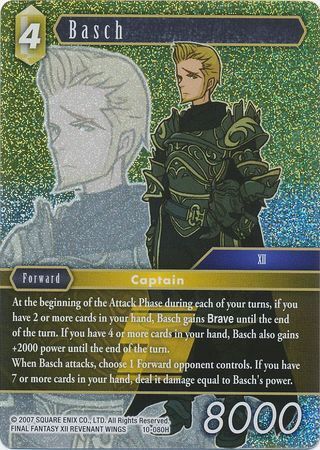 Final Fantasy Opus X 10-080 Basch Foil