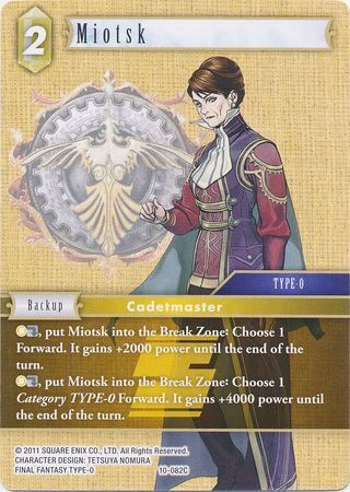 Final Fantasy Opus X 10-082 Miotsk