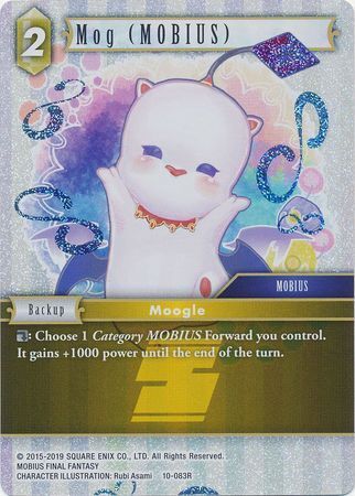 Final Fantasy Opus X 10-083 Mog (MOBIUS) Foil
