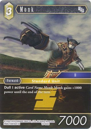 Final Fantasy Opus X 10-084 Monk