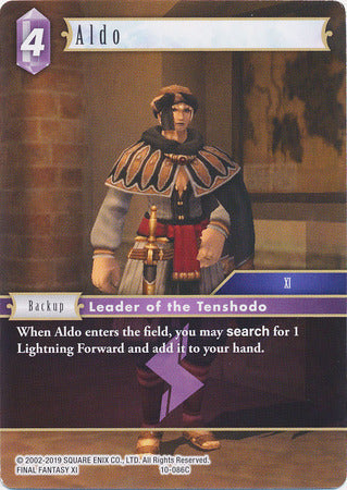 Final Fantasy Opus X 10-086 Aldo