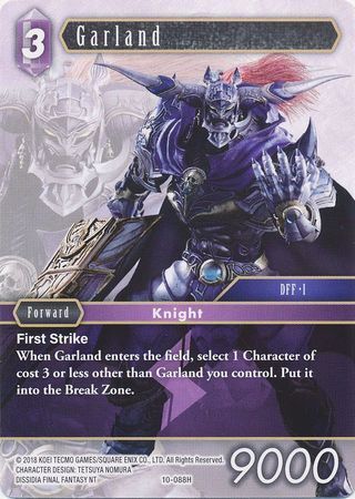 Final Fantasy Opus X 10-088 Garland