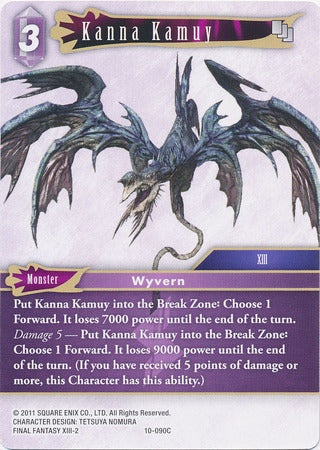 Final Fantasy Opus X 10-090 Kanna Kamuy