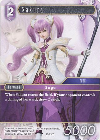 Final Fantasy Opus X 10-092 Sakura