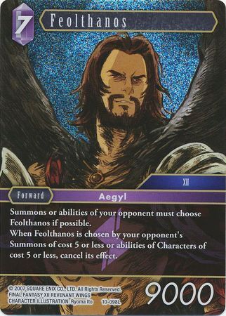Final Fantasy Opus X 10-098 Feolthanos Foil