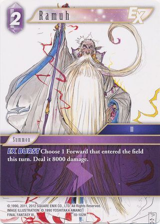 Final Fantasy Opus X 10-102 Ramuh