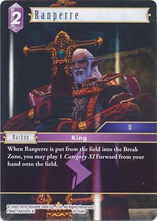 Final Fantasy Opus X 10-104 Ranperre