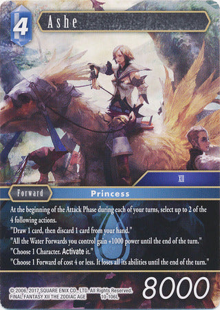 Final Fantasy Opus X 10-106 Ashe