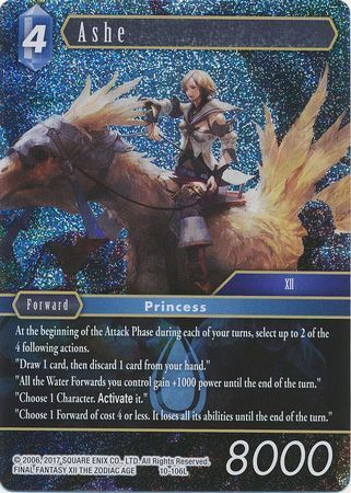 Final Fantasy Opus X 10-106 Ashe Foil
