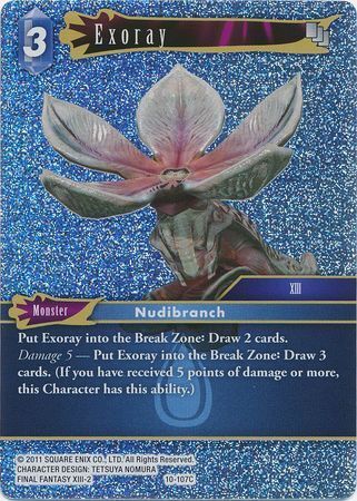 Final Fantasy Opus X 10-107 Exoray Foil