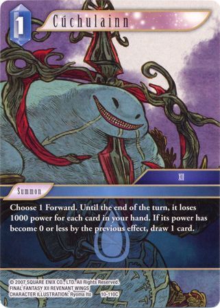 Final Fantasy Opus X 10-110 Cúchulainn