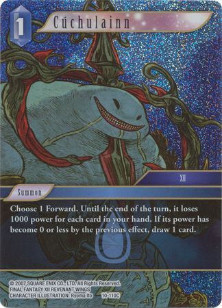 Final Fantasy Opus X 10-110 Cúchulainn Foil