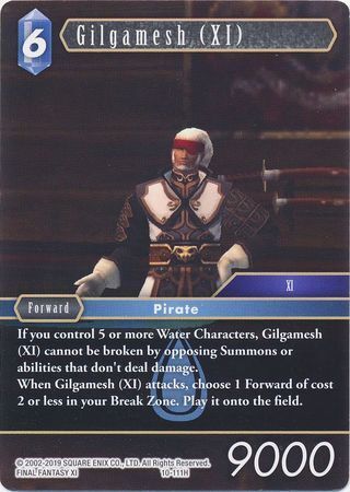 Final Fantasy Opus X 10-111 Gilgamesh (XI)