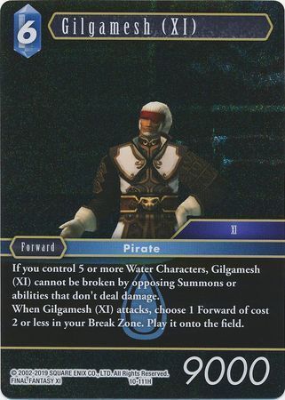 Final Fantasy Opus X 10-111 Gilgamesh (XI) Foil