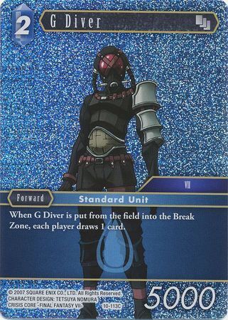 Final Fantasy Opus X 10-113 G Diver Foil