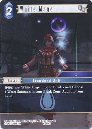 Final Fantasy Opus X 10-114 White Mage