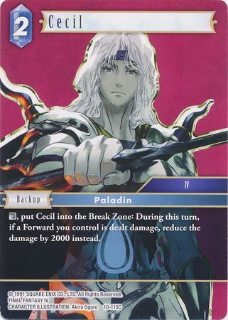 Final Fantasy Opus X 10-115 Cecil